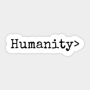 Humanity Sticker